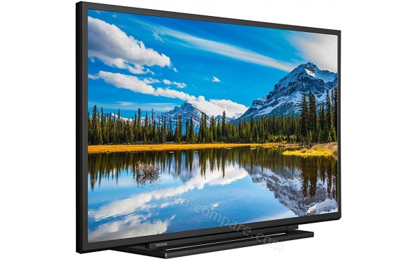 TOSHIBA 43L3869DAX - Vue 3/4 gauche