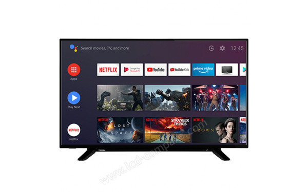 TOSHIBA 43LA2063DG - Vue de face