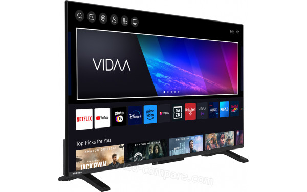 TOSHIBA 43LV2463DG - Vue 3/4 gauche