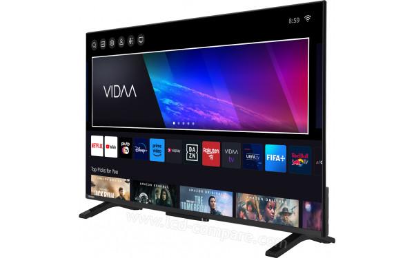 TOSHIBA 43LV2463DG - Vue 3/4 droite