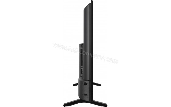 TOSHIBA 43QV2363DG - Vue de profil gauche