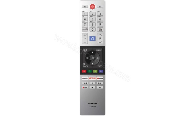 TOSHIBA 49L2863DG - T&eacute;l&eacute;commande