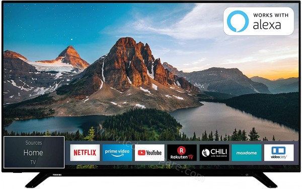 TOSHIBA 49U2963DG - Vue de face