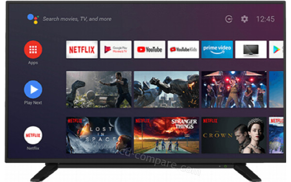 TOSHIBA 49UA2063DG - Vue de face