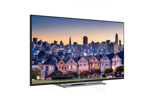 TOSHIBA 49UL5A63DG - Vue 3/4 gauche perspective