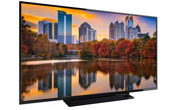 TOSHIBA 49V5863DA - Vue 3/4 gauche