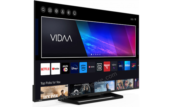 TOSHIBA 50QV3363DG - Vue 3/4 gauche