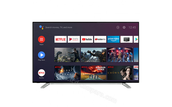 TOSHIBA 50UA2B63DG - Vue de face