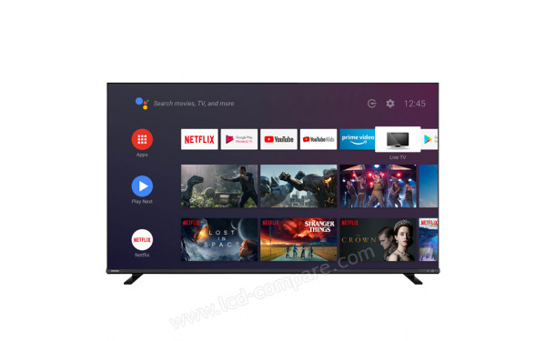 TOSHIBA 55QA4C63DG - Vue de face