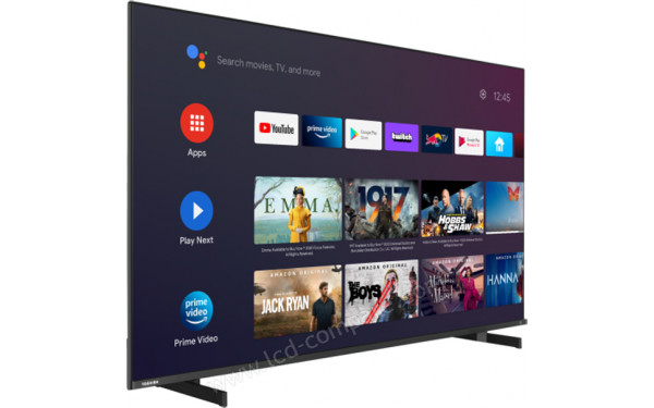 TOSHIBA 55QA5D63DG - Vue 3/4 gauche