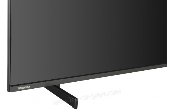 TOSHIBA 55QL5D63DG - Zoom sur la partie basse