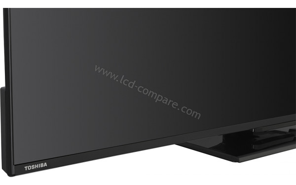 TOSHIBA 55QV3463DG - Zoom sur la partie basse