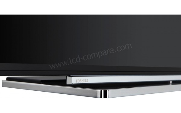 TOSHIBA 55U5863DA - Zoom sur la partie basse
