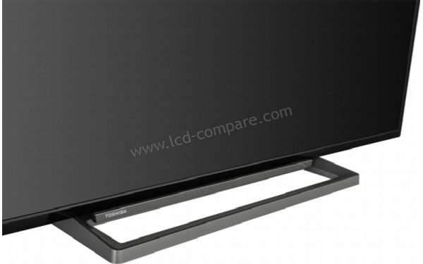 TOSHIBA 55UA3D63DG - Zoom sur la partie basse