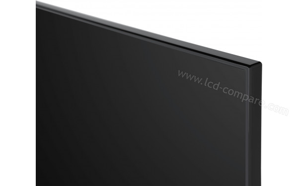 TOSHIBA 55UA4C63DG - Zoom sur le coin sup&eacute;rieur droit