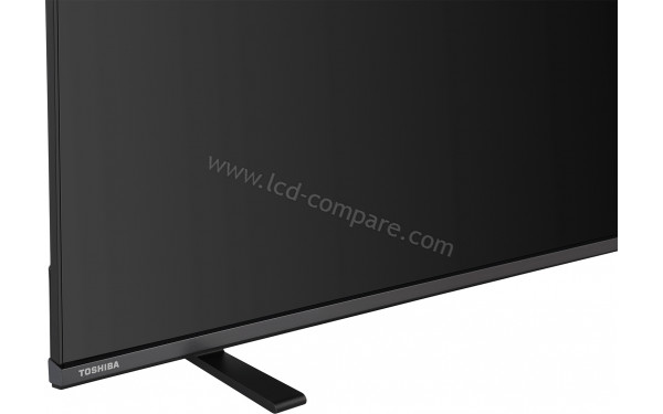 TOSHIBA 55UA4C63DG - Zoom sur la partie basse