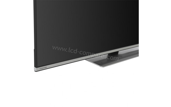 TOSHIBA 55UL6B63DG - Zoom sur la partie basse