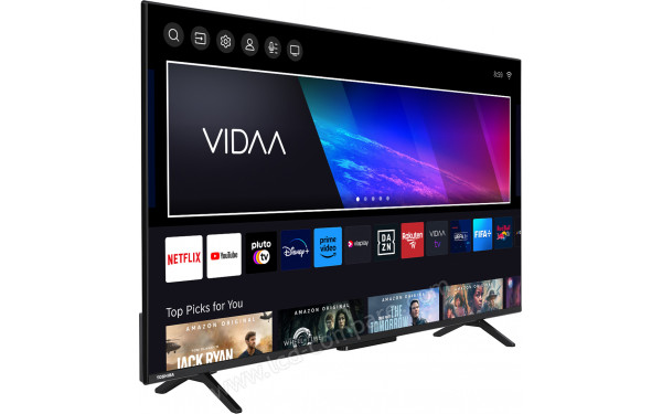 TOSHIBA 55UV2463DG - Vue 3/4 gauche