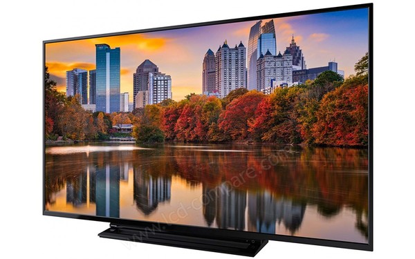 TOSHIBA 55V5863DA - Vue 3/4 droite