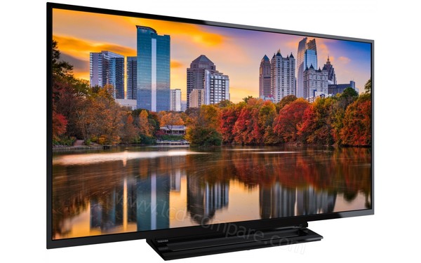 TOSHIBA 55V5863DG - Vue 3/4 gauche