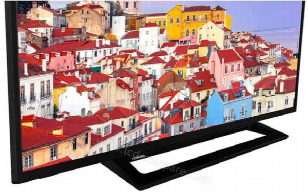 TOSHIBA 58U3963DG - Zoom sur la partie basse