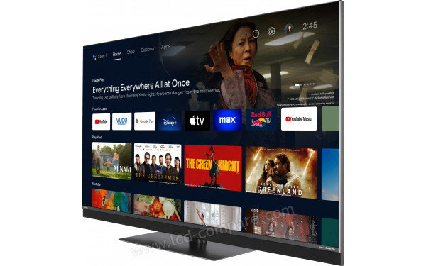 TOSHIBA 65MG8F63DG - Vue 3/4 droite