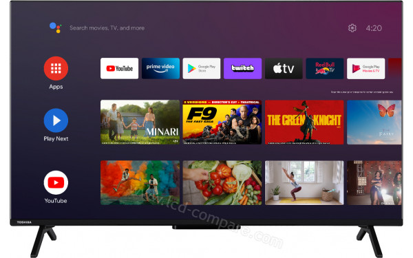 TOSHIBA 65QA2363DG - Vue de face