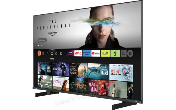 TOSHIBA 65QF5D63DA - Vue 3/4 droite