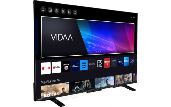 TOSHIBA 65QV2363DG - Vue 3/4 gauche