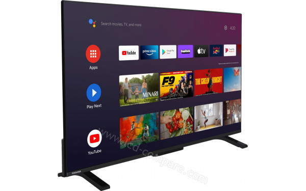 TOSHIBA 65UA2363DG - Vue 3/4 gauche