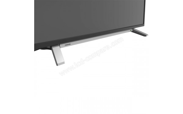 TOSHIBA 65UA2B63DG - Zoom sur la partie basse