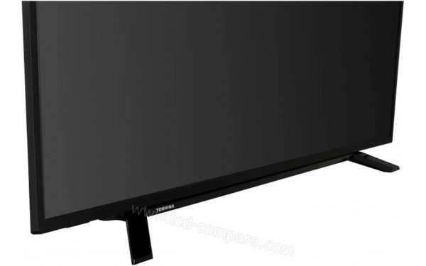 TOSHIBA 65UL2163DG - Zoom sur la partie basse