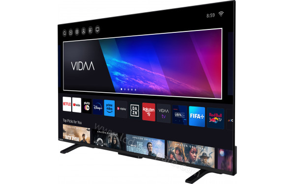 TOSHIBA 65UV2363DG - Vue 3/4 droite