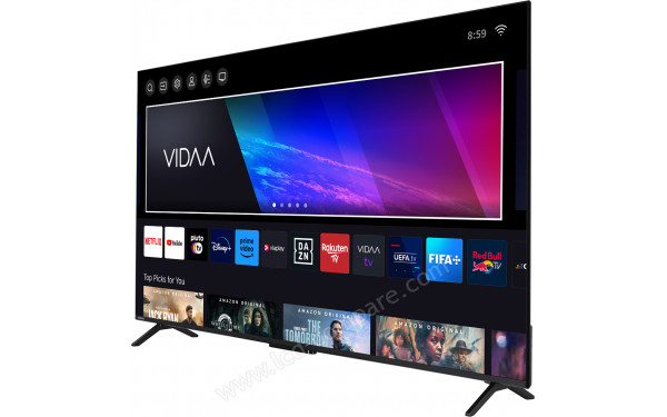 TOSHIBA 65UV2463DG - Vue 3/4 droite