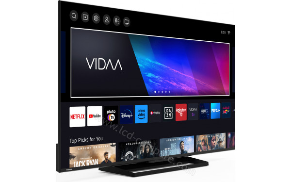 TOSHIBA 65UV3363DG - Vue 3/4 gauche