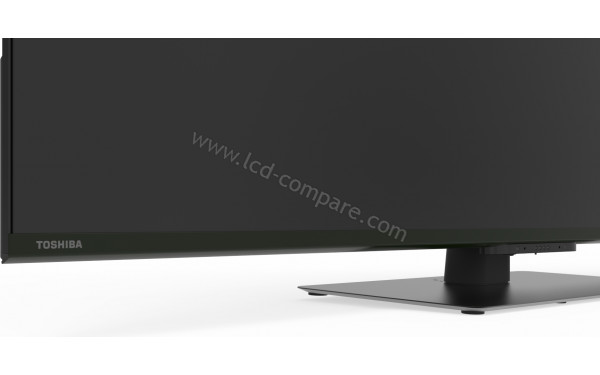 TOSHIBA 65UV6F63DG - Zoom sur la partie basse