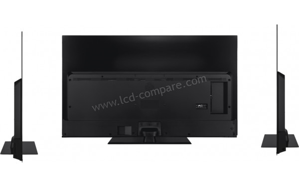 TOSHIBA 65XL9C63DG - Vue de l'arri&egrave;re et profils