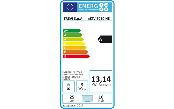 TREVI LTV 2010 HE - &Eacute;tiquette &eacute;nergie