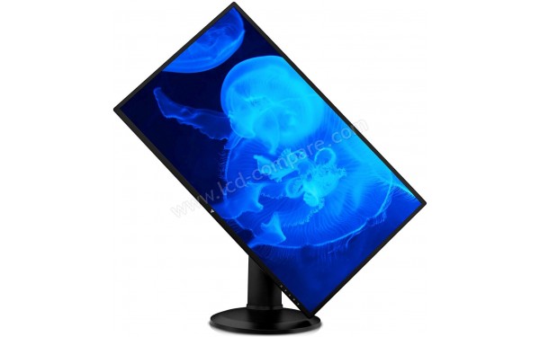 VIDEOSEVEN V7 L27HAS2K-2E - Vue de face en mode portrait &agrave; moiti&eacute;