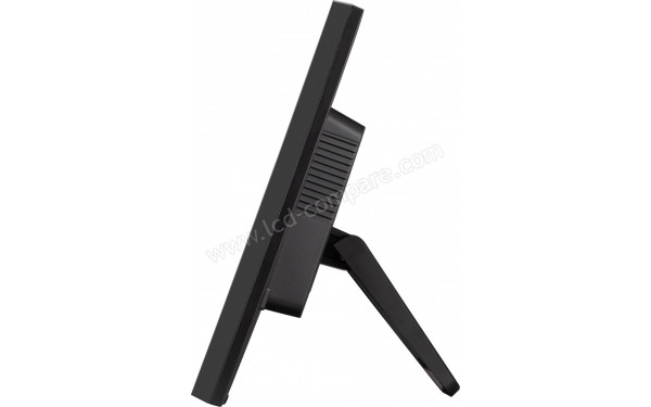 VIEWSONIC TD2423 - Vue de profil en position l&eacute;g&egrave;rement inclin&eacute;e