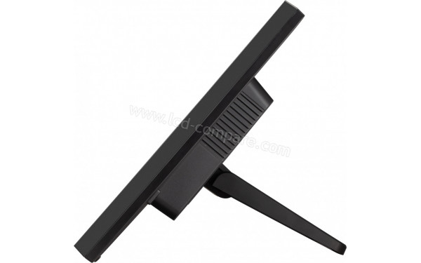 VIEWSONIC TD2423 - Vue de profil en position compl&egrave;tement inclin&eacute;e