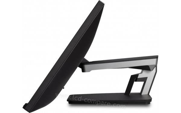 VIEWSONIC TD2455 - Vue de profil avec mise en sc&egrave;ne de la double articulation