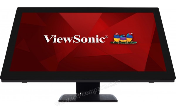 VIEWSONIC TD2760 - Vue de face bascul&eacute; vers l'arri&egrave;re