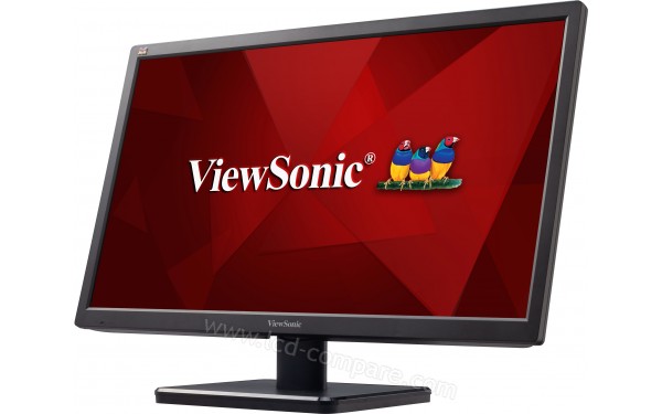 VIEWSONIC VA2223-H-FR1 - Vue 3/4 droite vers l'arri&egrave;re
