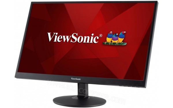 VIEWSONIC VA2403 - Vue 3/4 droite en mode inclinaison
