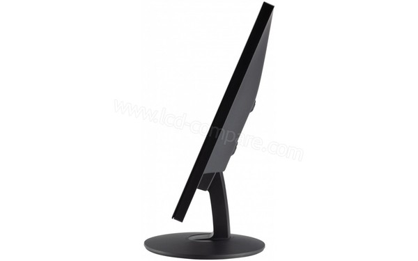 VIEWSONIC VA2403 - Vue de profil en mode inclinaison