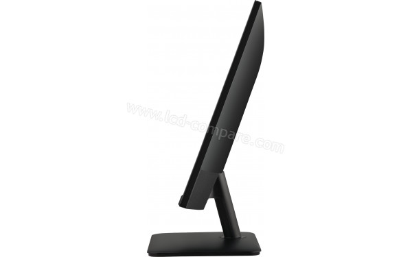 VIEWSONIC VA2408-MHDB - Vue de profil bascul&eacute; vers l'arri&egrave;re