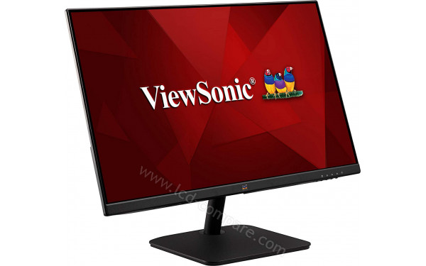 VIEWSONIC VA2432-H - Vue 3/4 gauche en position inclin&eacute;e
