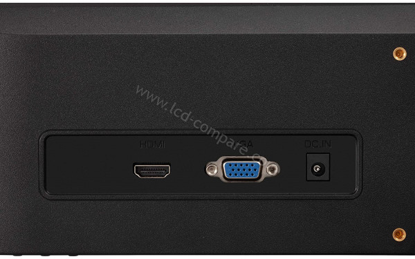 VIEWSONIC VA2432-H - Connectiques