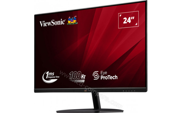 VIEWSONIC VA2432-MHD-3 - Vue 3/4 droite